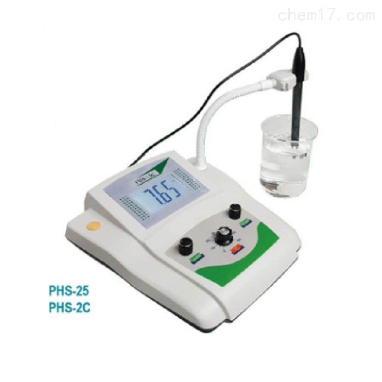 齐威经济型PH计PHS-25C台式酸度计供应商
